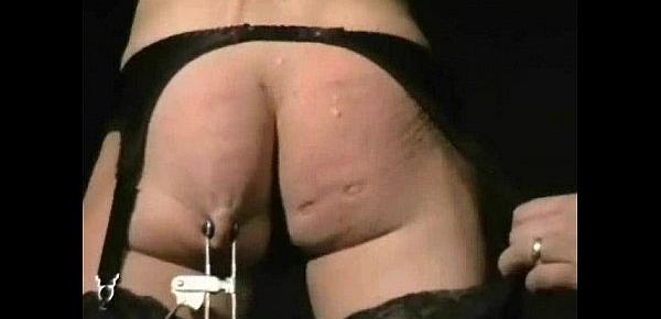  Sadistic Punishment of Blonde UK Slave Wynter